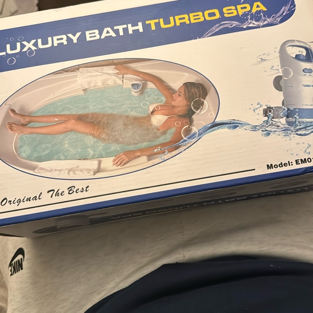 Turbo bath spa machine works wonders brand new!!